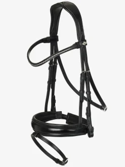 HORSE HEALTH TRADE LeMieux® Kudos Dressage Flash Bridle Black