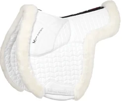 HORSE HEALTH TRADE LeMieux® Merino+ ProSorb Hunter Saddle Pad White/White