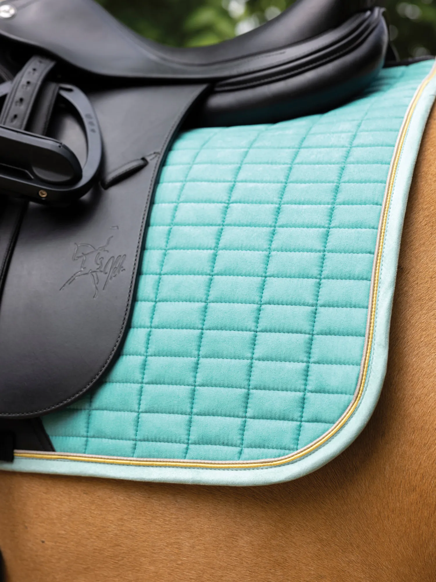 Sale HORSE HEALTH TRADE LeMieux® Suede Dressage Pad