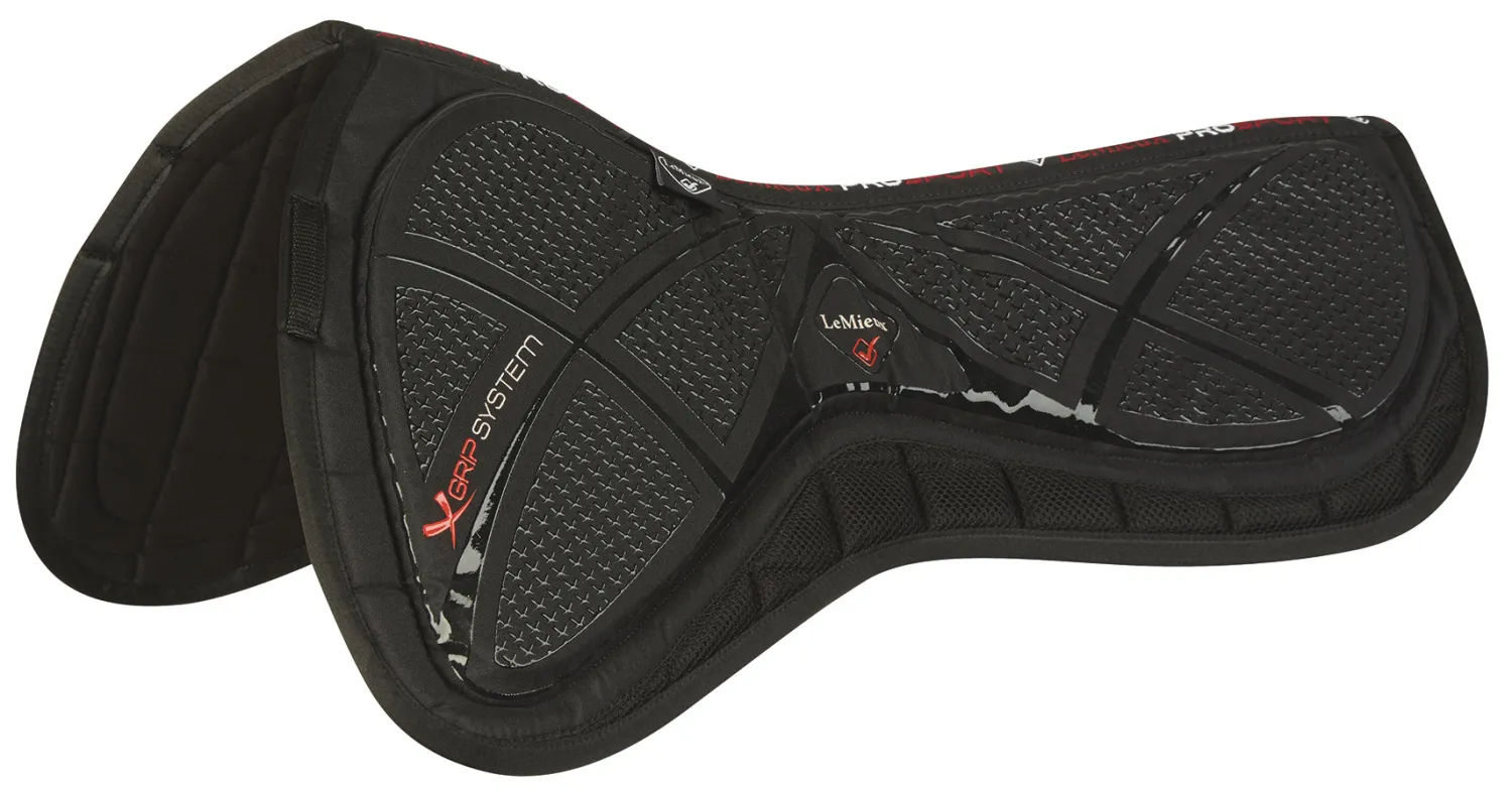 New HORSE HEALTH TRADE LeMieux® X-Grip Half Pad Black