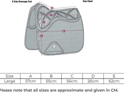 Online HORSE HEALTH TRADE LeMieux® X-Grip Single-Sided Dressage Pad