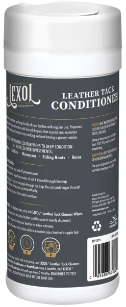 ANIMAL HEALTH INT Lexol® Leather Conditioner Wipes