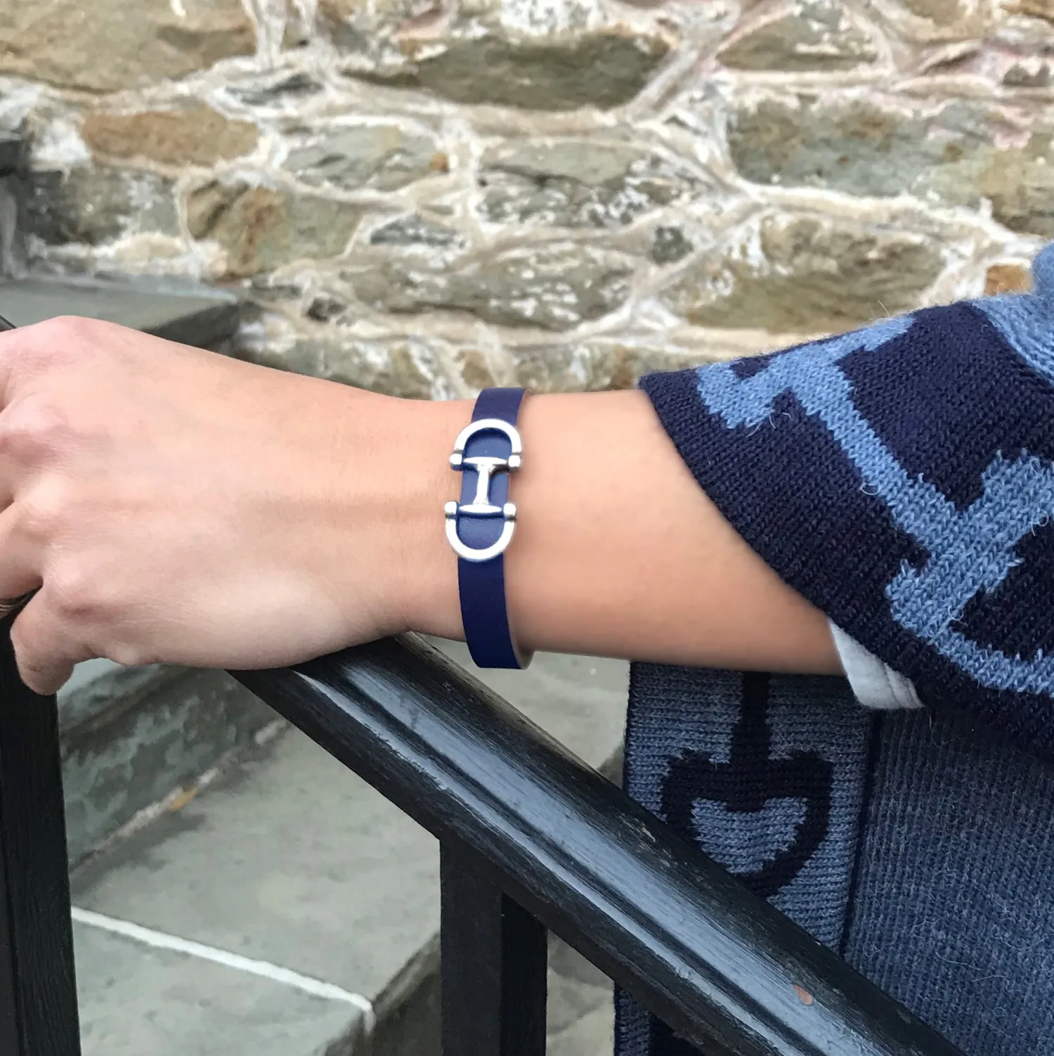 Clearance LTHR GOODS OF SPAIN Lilo Collections™ Bilbao Bit Bracelet