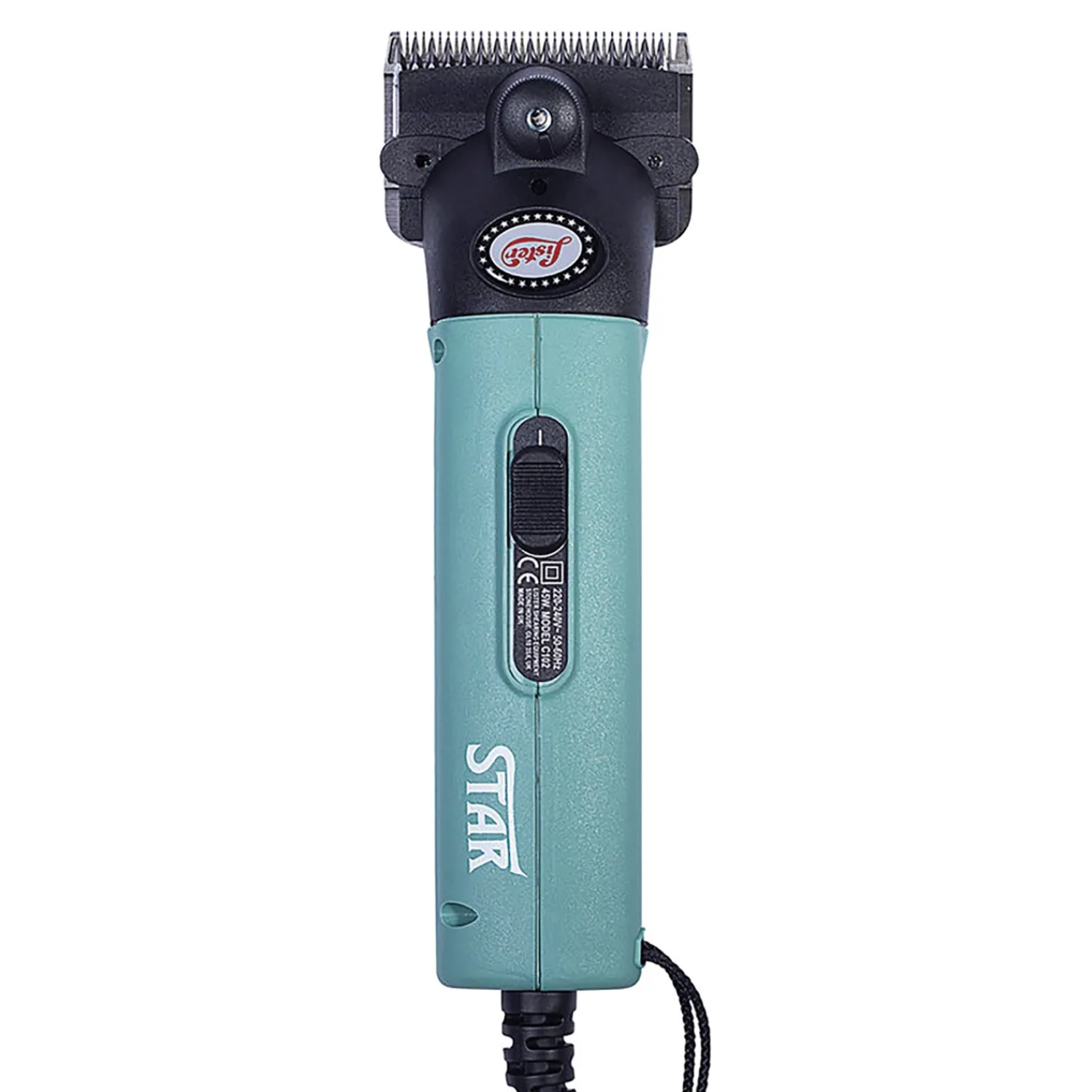 Clearance LISTER SHEARING EQUIPMENT Lister Star Clipper 1-Speed A2F/AC (Fine) Blade Green