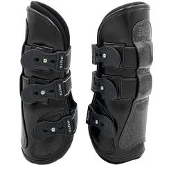 Hot MAJYK EQUIPE ® Estrella Sparkle Leather Tendon Boots Black/Sparkle