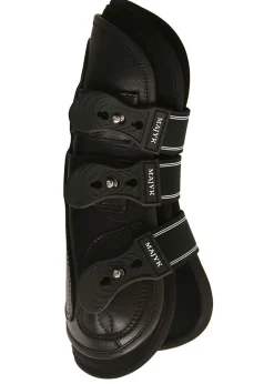 MAJYK EQUIPE ® Leather Jump Boots with Removable Impact Liners (Snap Closure)