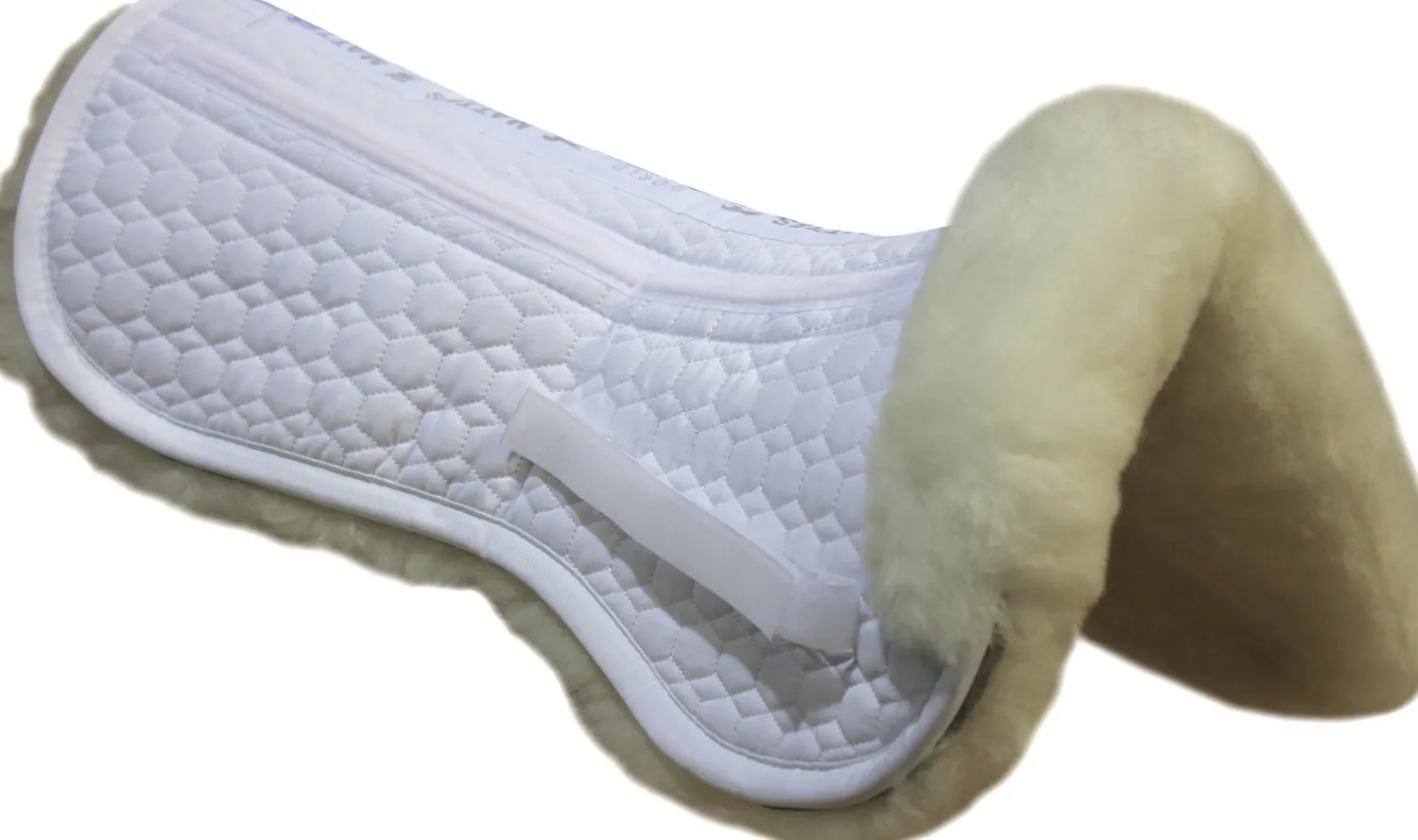 Clearance WORLD EQUSTRN BRNDS Mattes Sheepskin Correction Half Pad
