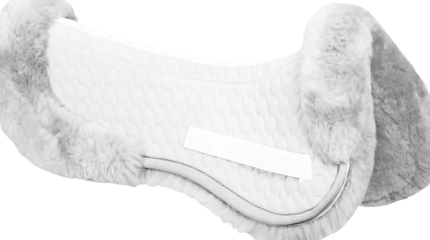 Clearance WORLD EQUSTRN BRNDS Mattes Sheepskin Rolled Back Pad