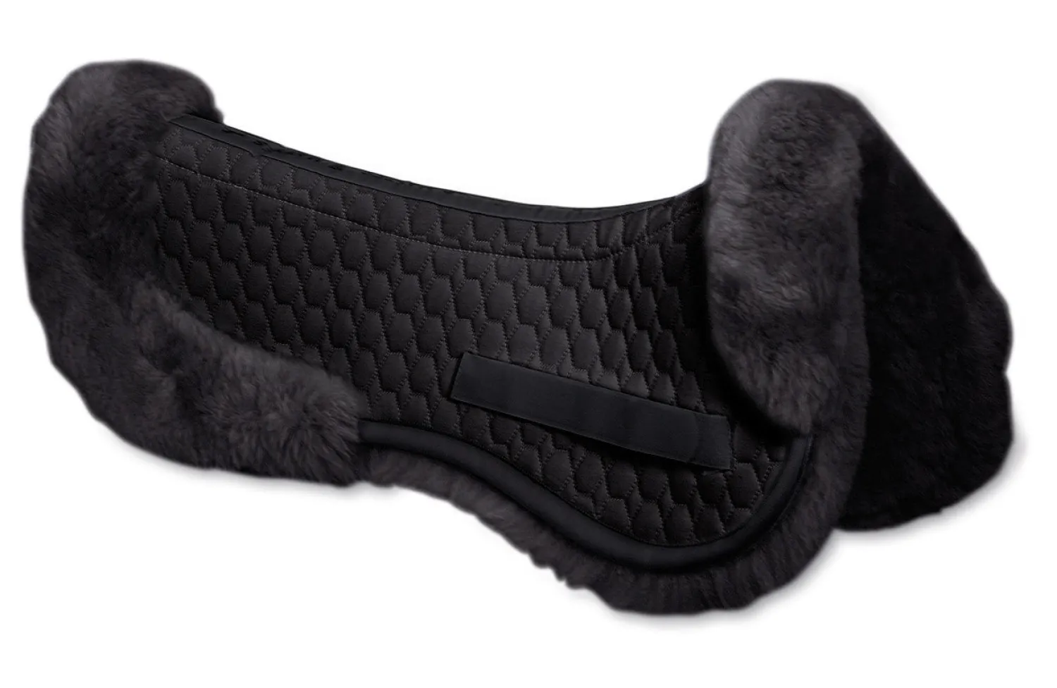 Clearance WORLD EQUSTRN BRNDS Mattes Sheepskin Rolled Back Pad