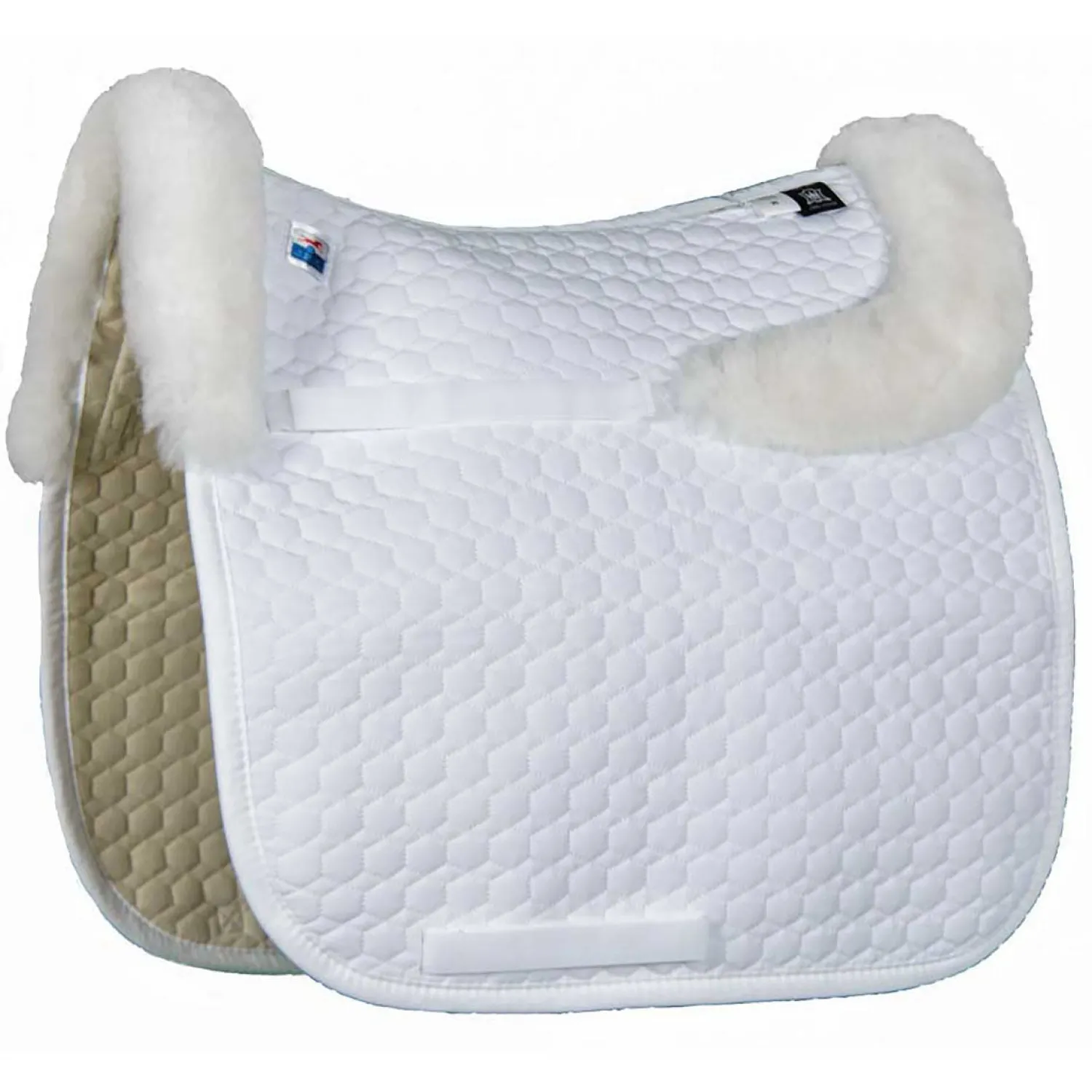 Discount WORLD EQUSTRN BRNDS Mattes Square Quilt Pad with Front & Rear Trim