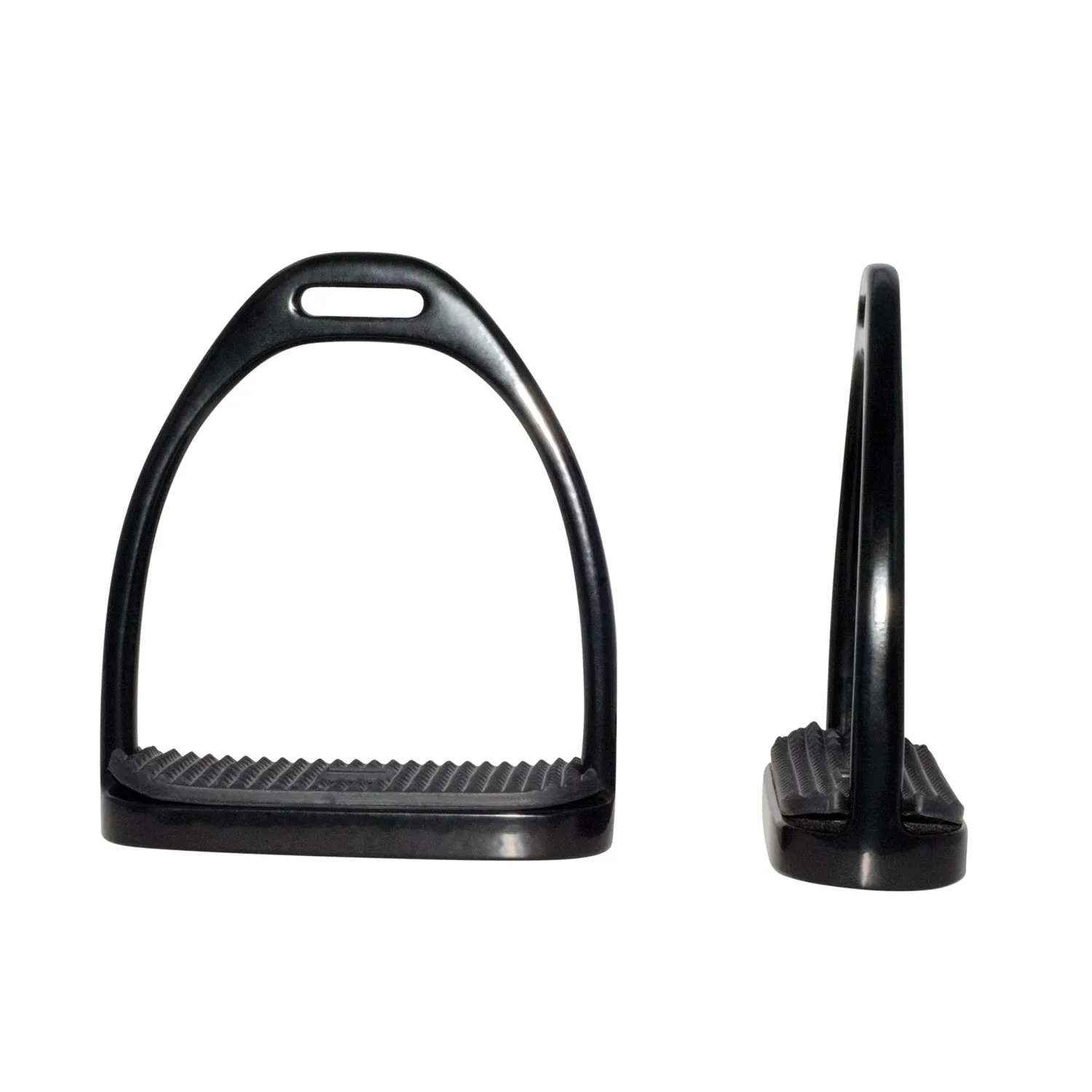 Discount PARTRADE Metalab Aluminum Fillis Stirrups with Black Footpads Black Aluminum