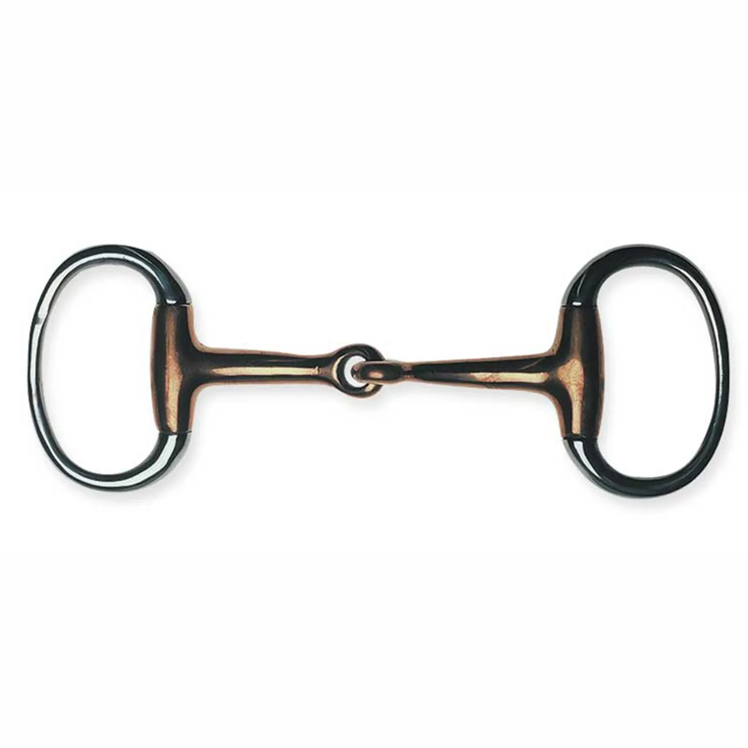 Discount PARTRADE Metalab Jointed with Thin Copper Eggbutt Snaffle Bit Stainless Steel