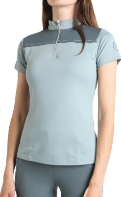 New MONTAR US Montar Ladies’ MoLyra Short Sleeve Polo Shirt