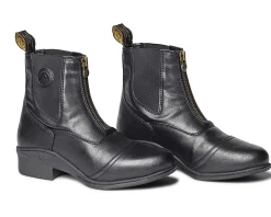 New ERS Mountain Horse® Kids’ Veganza Zip Paddock Boots Black