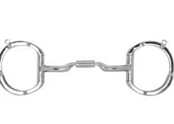 Outlet TOKLAT ORIGINALS Myler® Eggbutt with Hooks, MB 04 Low Port Comfort Snaffle