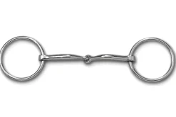 Outlet TOKLAT ORIGINALS Myler® Loose Ring MB 09 3/8 Sweet Iron Stainless Steel