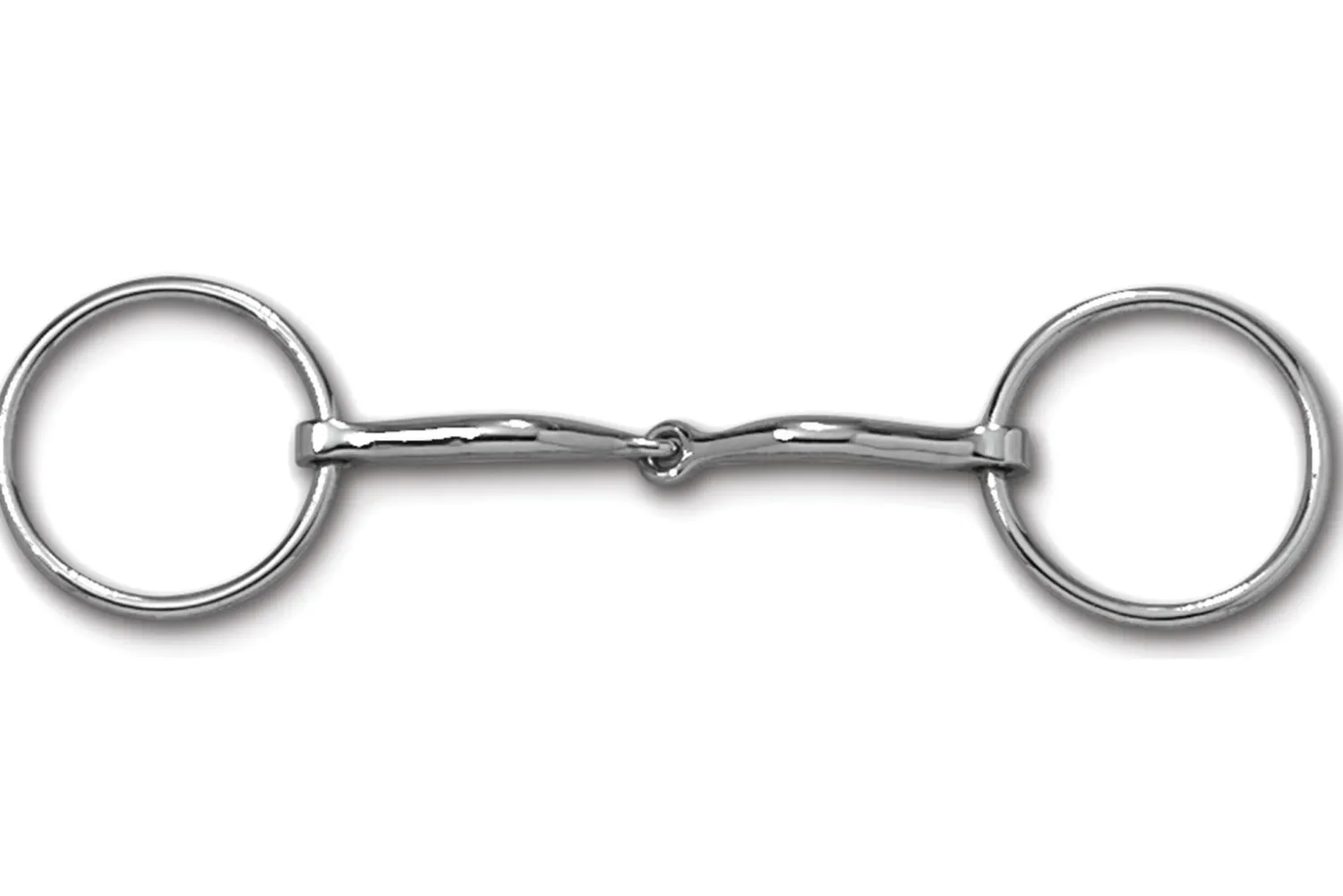 Outlet TOKLAT ORIGINALS Myler® Loose Ring MB 09 3/8 Sweet Iron Stainless Steel