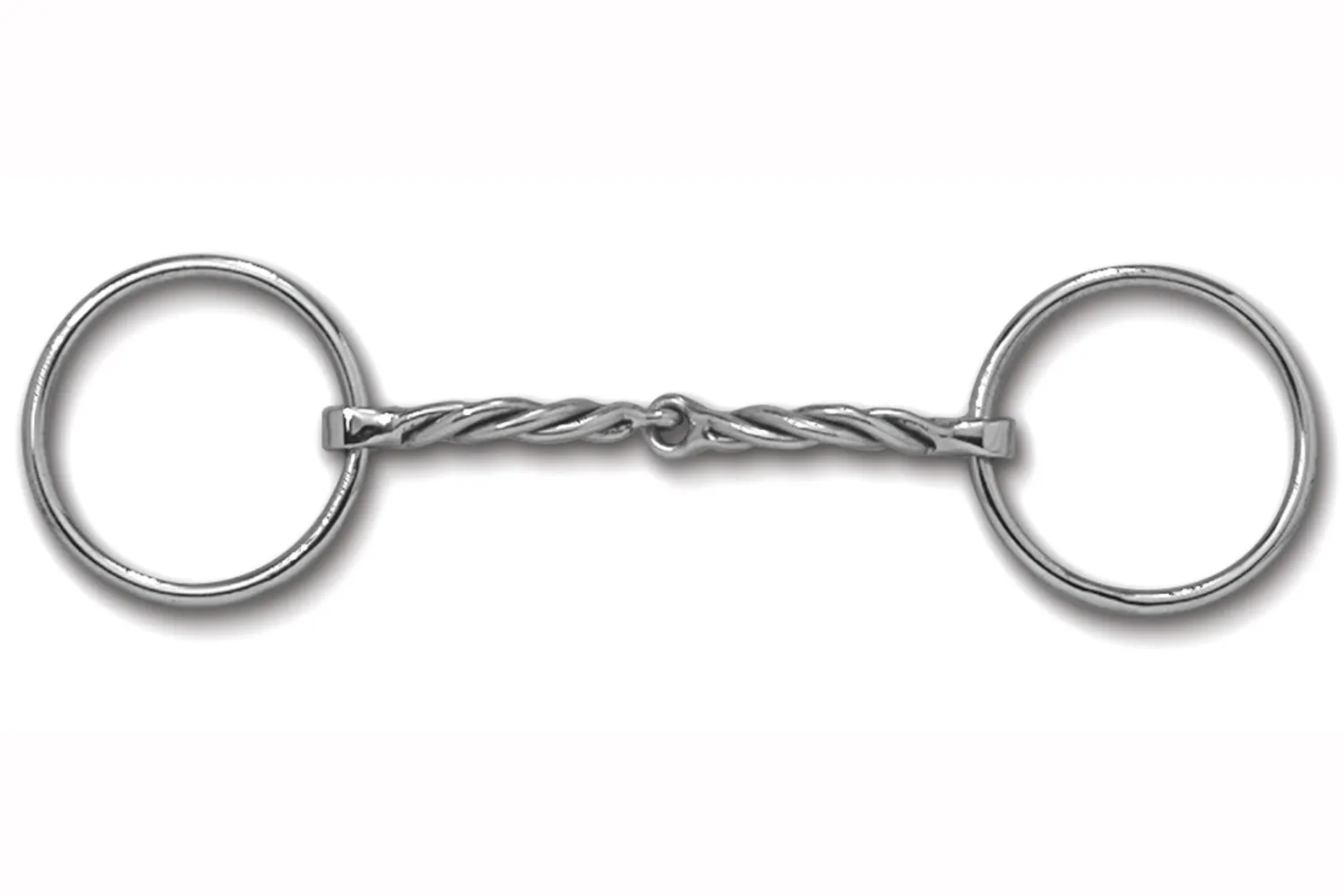 TOKLAT ORIGINALS Myler® Loose Ring MB 09 Sweet Iron Twist Stainless Steel