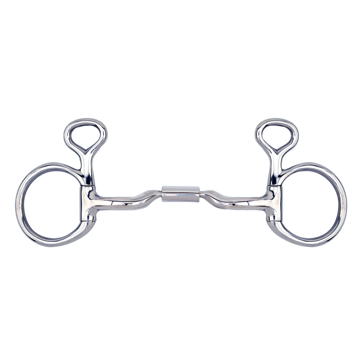 Outlet TOKLAT ORIGINALS Myler® Medium Baucher with Low Port Comfort Snaffle MB 04 Stainless Steel