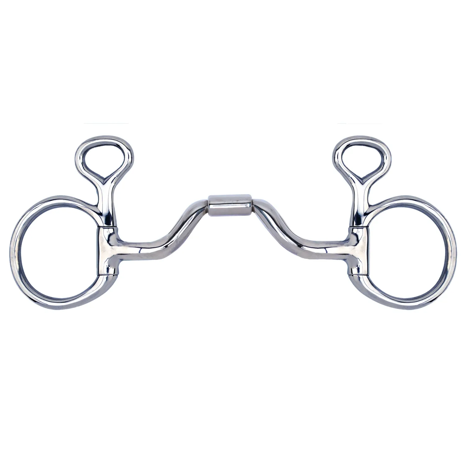 TOKLAT ORIGINALS Myler® Medium Baucher with Low Medium Wide Ported Barrel MB 33 Stainless Steel