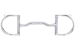 Hot TOKLAT ORIGINALS Myler® Mullen Barrel Low Port Medium D-Ring MB 36 with Hooks Stainless Steel