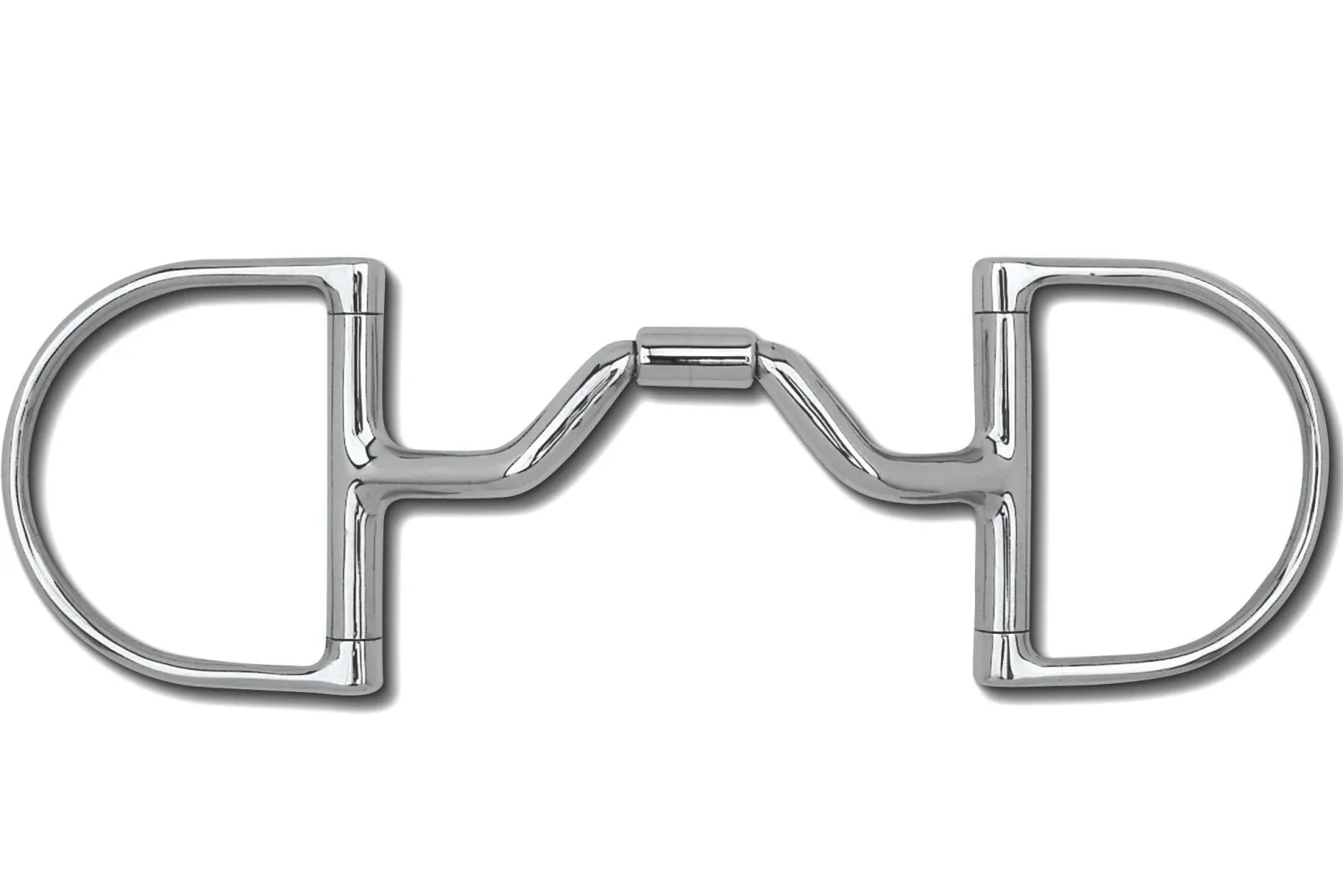 Hot TOKLAT ORIGINALS Myler® Ported Barrel Pony D-Ring MB 33 Stainless Steel