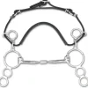 Discount TOKLAT ORIGINALS Myler® 3-Ring Combination Bit MB 01 Comfort Snaffle Stainless Steel