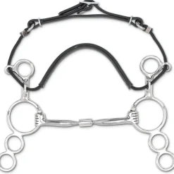 Discount TOKLAT ORIGINALS Myler® 3-Ring Combination Bit MB 01 Comfort Snaffle Stainless Steel