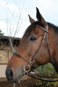 TOKLAT ORIGINALS Myler® 3-Ring Combo Low Port Comfort Snaffle MB 04