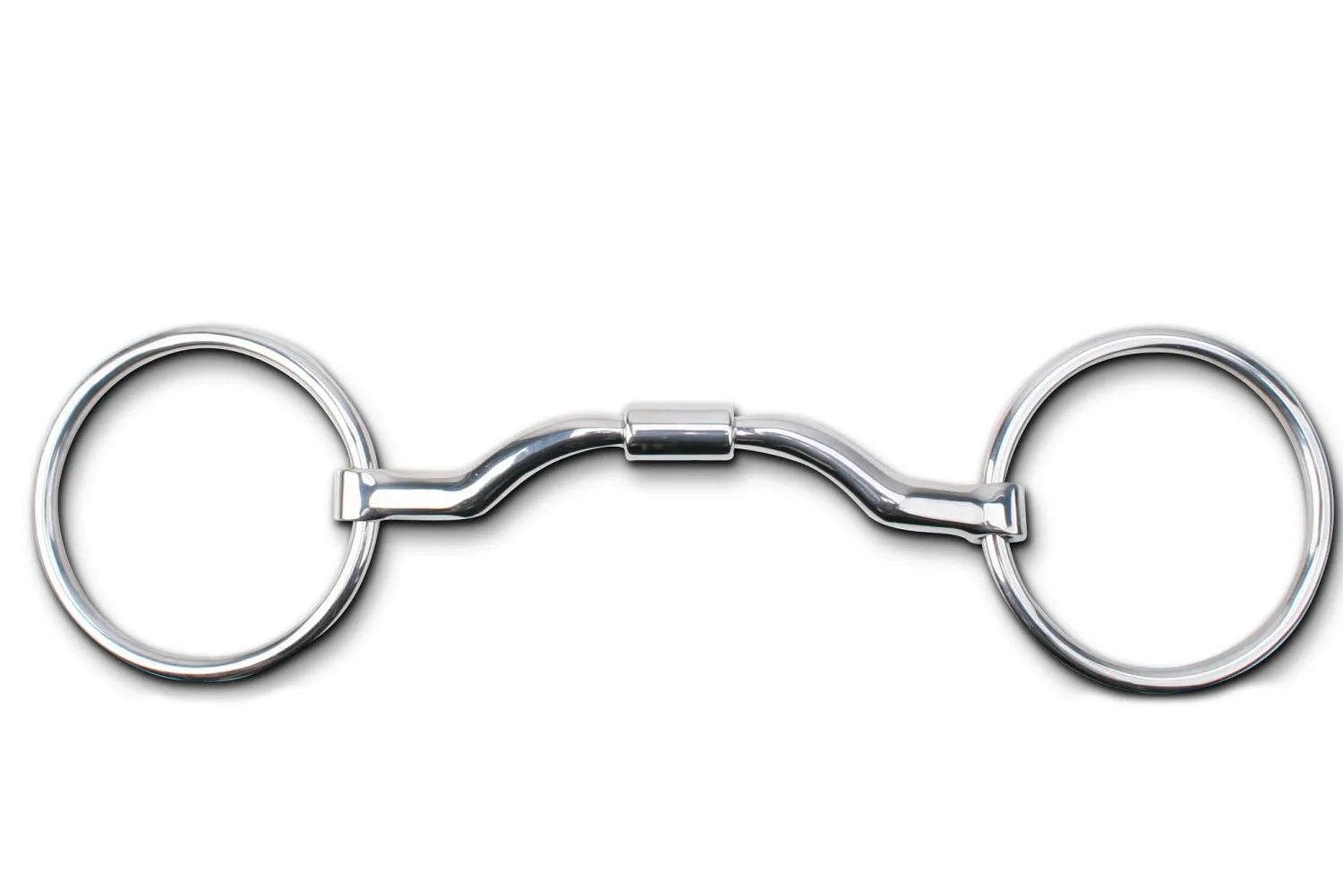 Hot TOKLAT ORIGINALS Myler® Wide Low Ported Loose Ring MB 33WL Stainless Steel