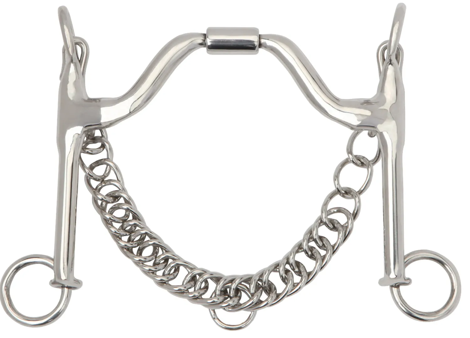 Hot TOKLAT ORIGINALS Myler® Wide Port Weymouth MB 16PB Stainless Steel
