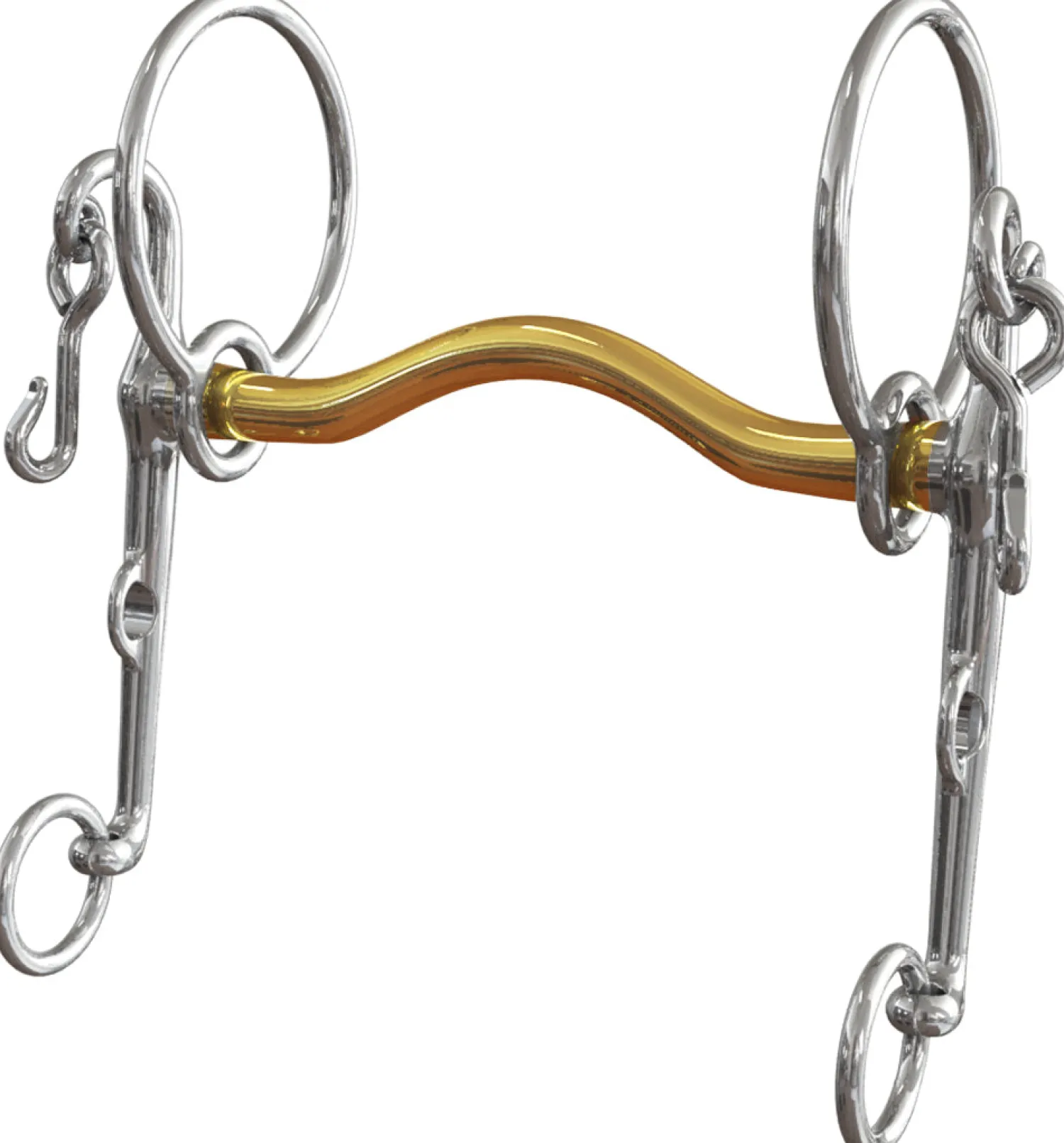 New METLAR/NEUE SCHULE Neue Schule Slimma Swales Pelham Bit - 14 mm mouth; 7 cm shanks