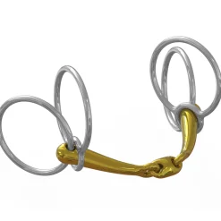 Discount METLAR/NEUE SCHULE Neue Schule Tranz Angled Lozenge Jumpers' Choice Double-Ring Bit - 16 mm mouth; 60 mm rings