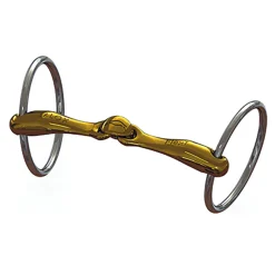 Sale METLAR/NEUE SCHULE Neue Schule Turtle Tactio™ with Flex Loose Ring Bit - 16 mm mouth; 55 mm rings