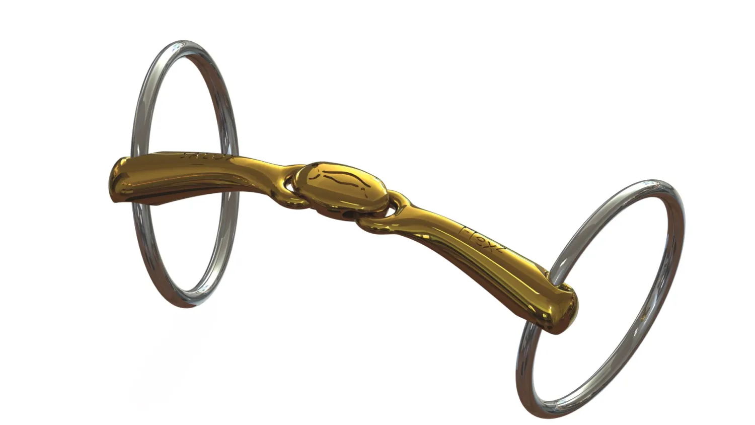 Best METLAR/NEUE SCHULE Neue Schule Turtle Top™ Flex™ Loose Ring Bradoon (16mm) Salox Gold
