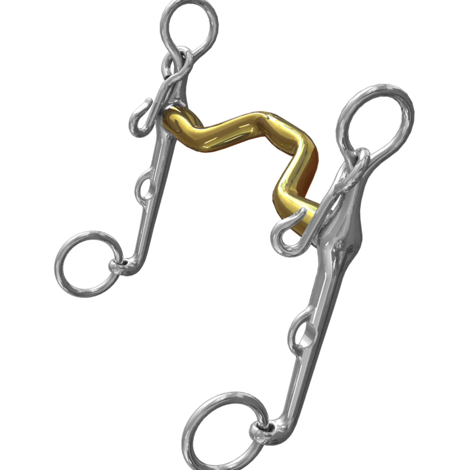 METLAR/NEUE SCHULE Neue Schule Warmblood Weymouth Bit - 14 mm; 7 cm shanks