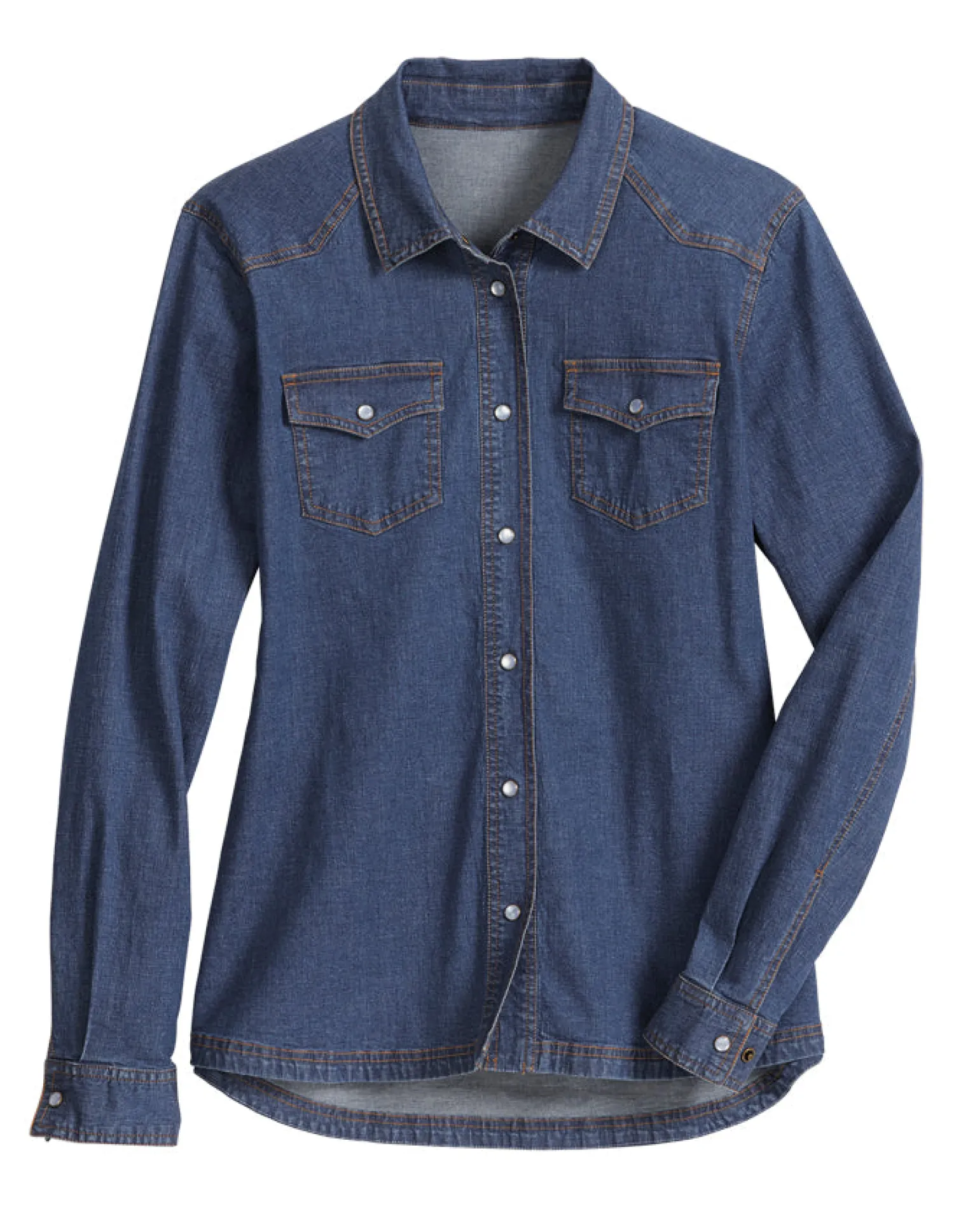 Outlet KIRSCH Noble Equestrian™ Ladies’ Bree Long Sleeve Shirt Dark Wash