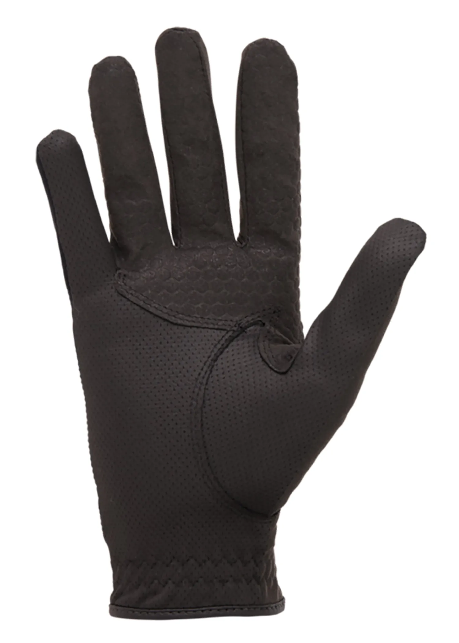 Discount ADIRA Noble Equestrian™ Perfect Fit Crossover Glove Black