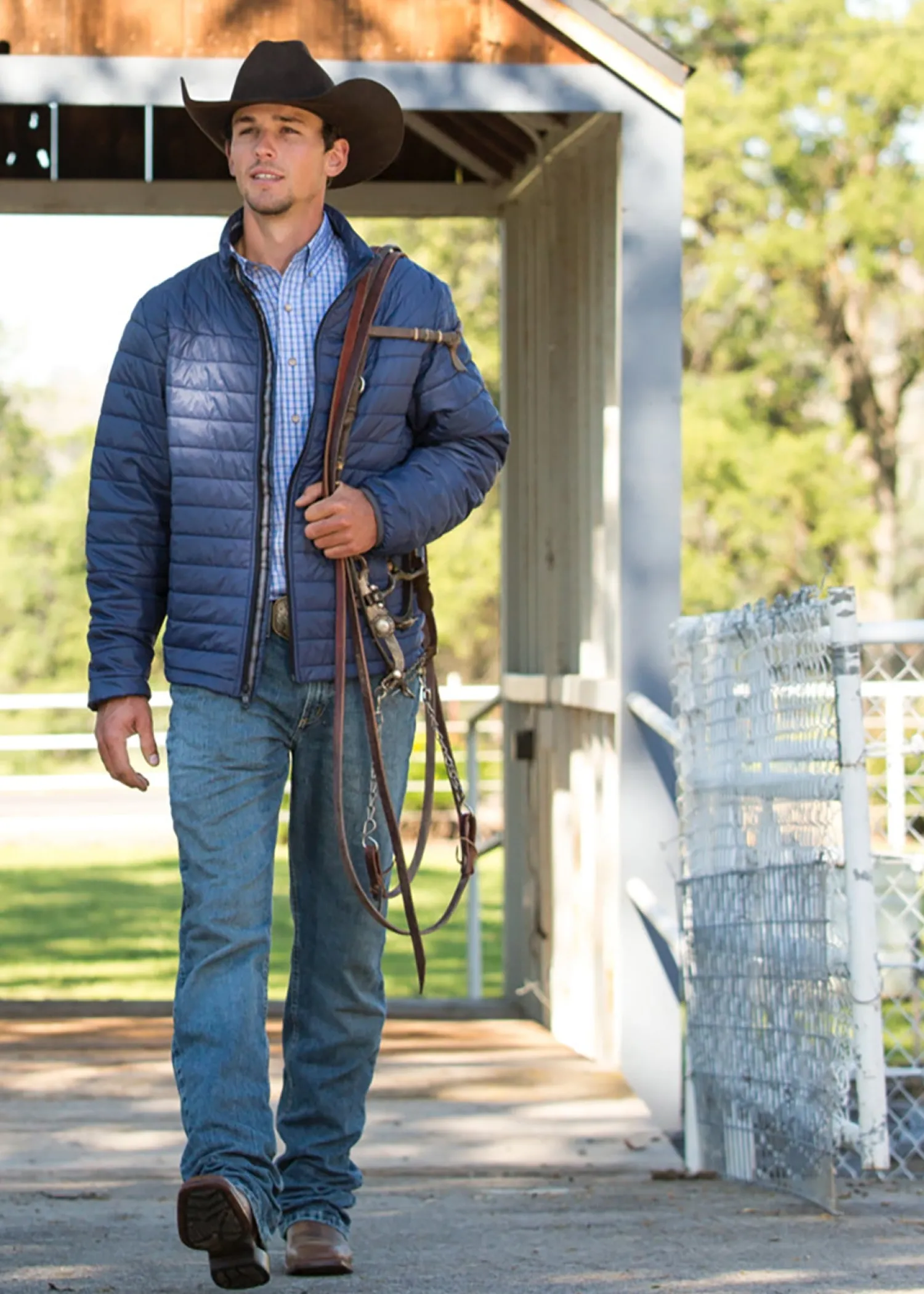 Outlet NOBLE EQUESTRIAN Noble Outfitters™ Men’s Showdown Insulated Jacket