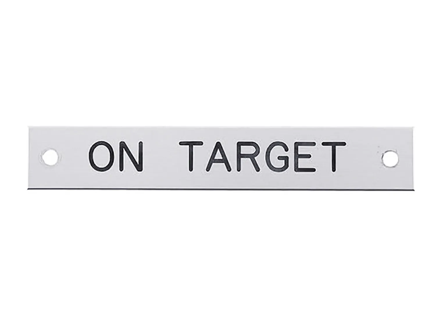 Discount DOVER DROPSHIP Notched Corner Halter Nameplate - 3 lines