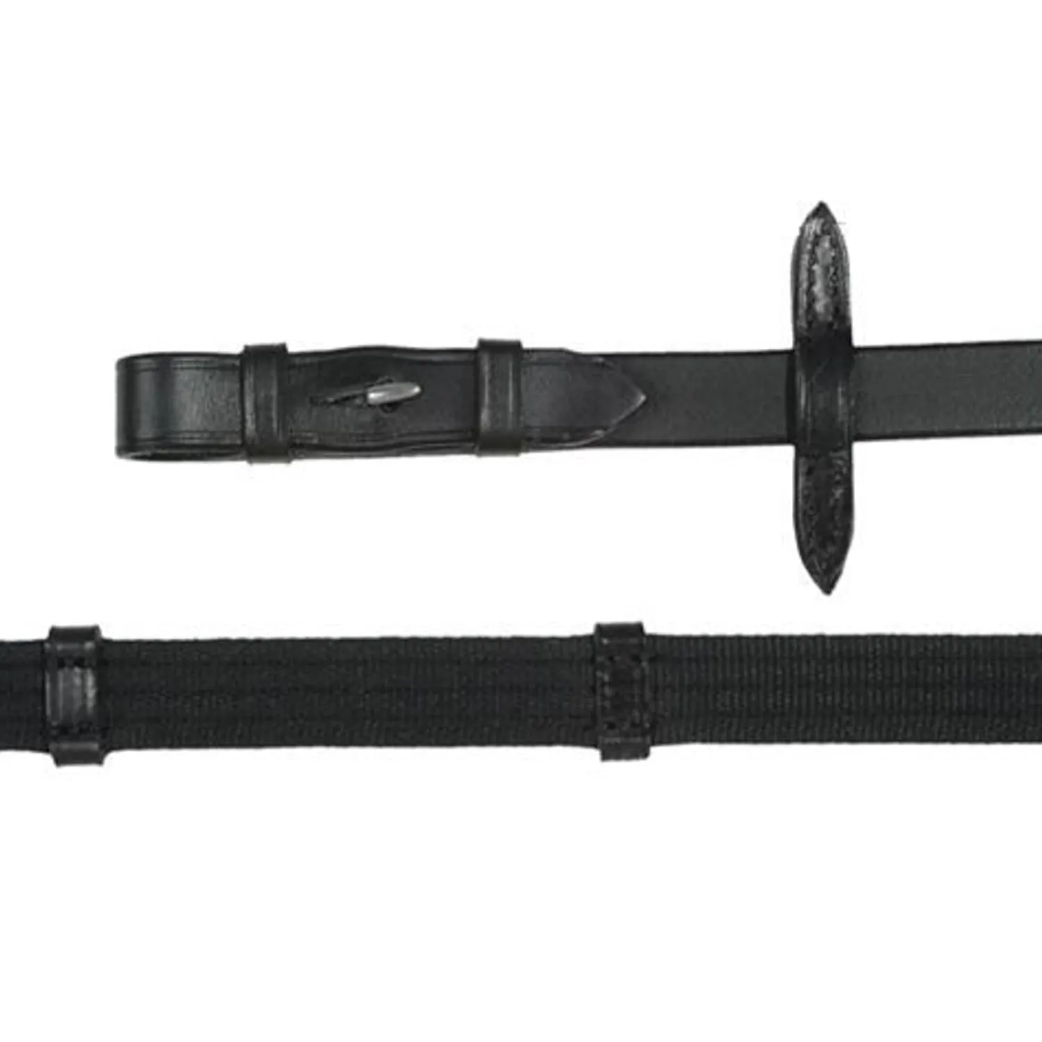 Sale OTTO SCHUMACHER Web Reins with Hook Studs Black