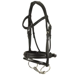 Clearance ERS Ovation® Dortmund Anatomic Dressage Bridle Black