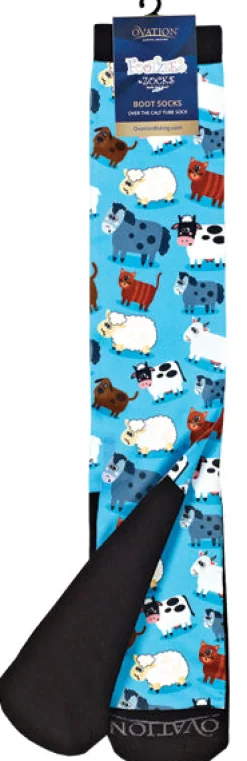Hot ERS Ovation® FootZees™ Boot Socks