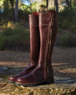 Best PENELOPE CHILVERS Ladies’ Tassel Boot with Long Shaft Length Conker