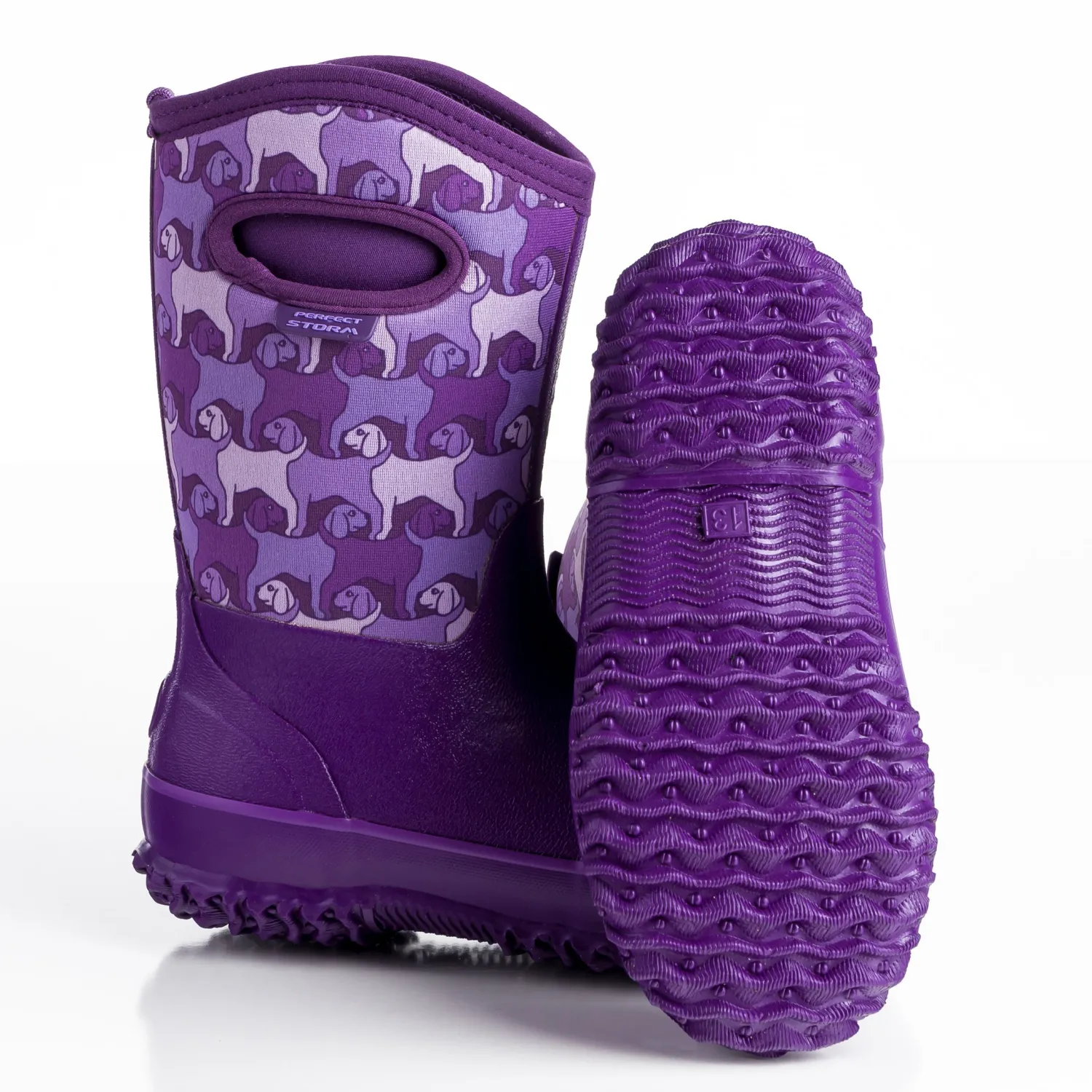 PERFECT STORM Kids’ Cloud High Boots Purple