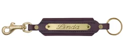 Outlet PERRIS LEATHER Perri’s® Padded Leather Key Chain with Nameplate