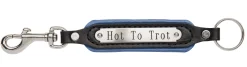 Outlet PERRIS LEATHER Perri’s® Padded Leather Key Chain with Nameplate