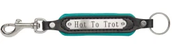 Outlet PERRIS LEATHER Perri’s® Padded Leather Key Chain with Nameplate
