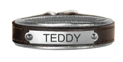 Discount PERRIS LEATHER Perri’s® Padded Leather Nameplate Bracelet