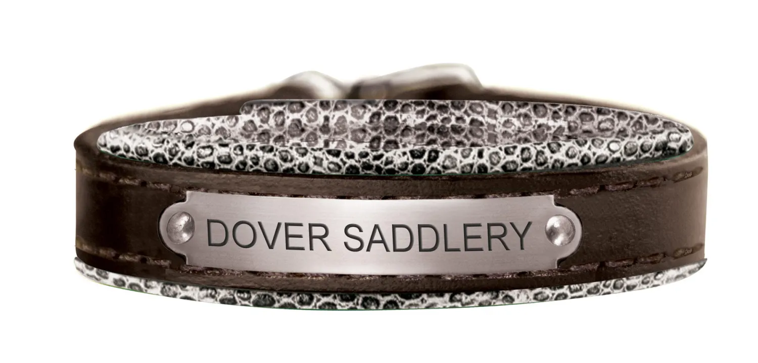 Discount PERRIS LEATHER Perri’s® Padded Leather Nameplate Bracelet